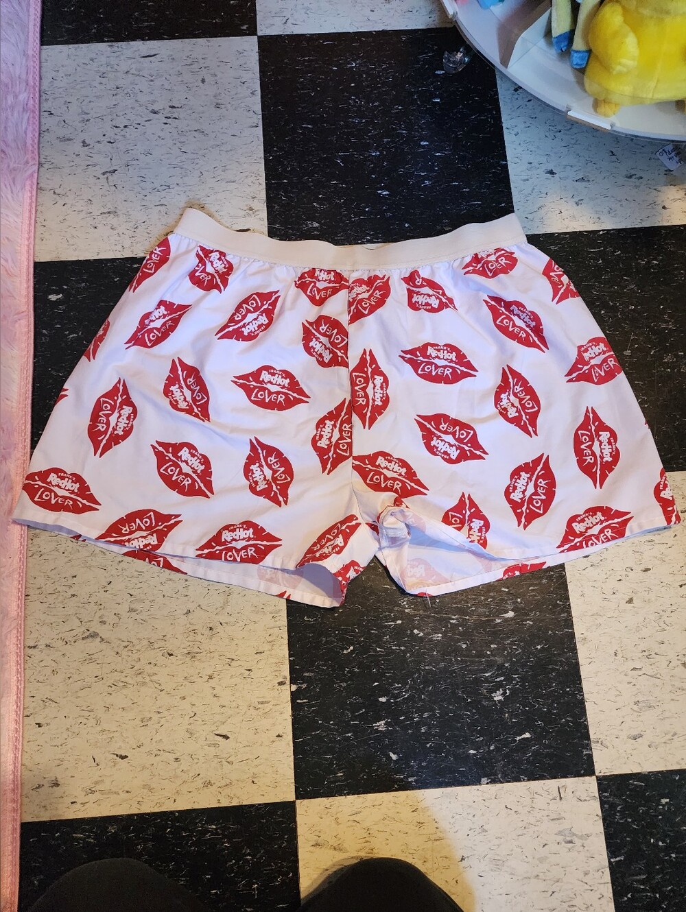 Franks Red Hot Lover Lips Boxer Shorts
